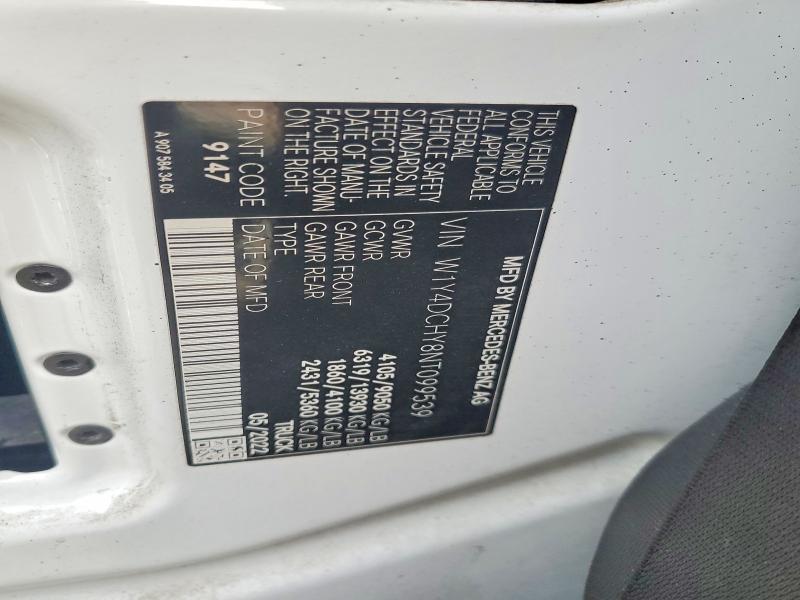 2022 Mercedes-Benz Sprinter 2500