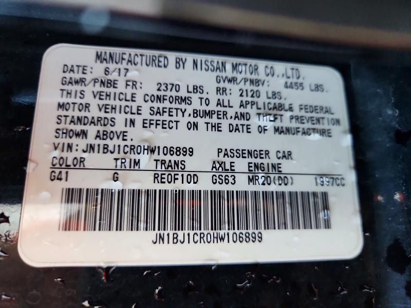 2017 Nissan Rogue Sport s