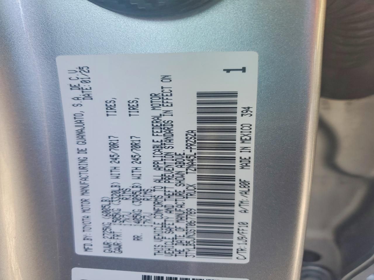 2025 Toyota Tacoma Double cab