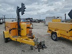 Salvage trucks for sale at Houston, TX auction: 2001 Team Fenex F123KP Manhole Support Trailer