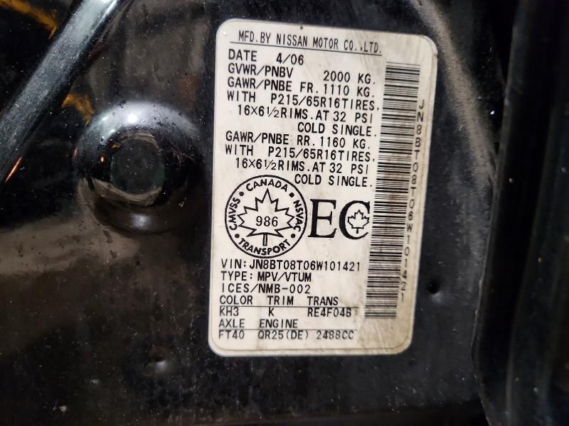 2006 Nissan X-trail xe