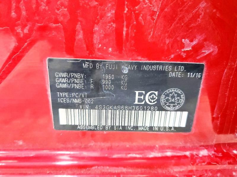 2017 Subaru Impreza Limited