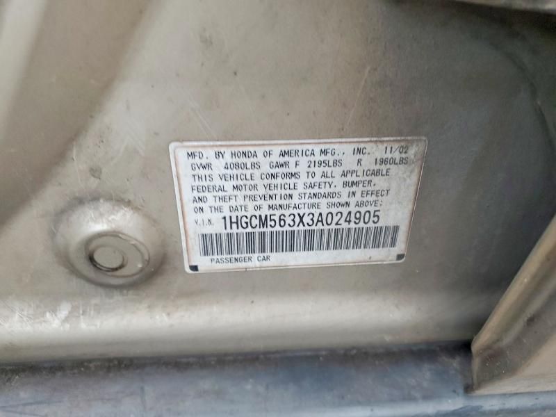 2003 Honda Accord lx