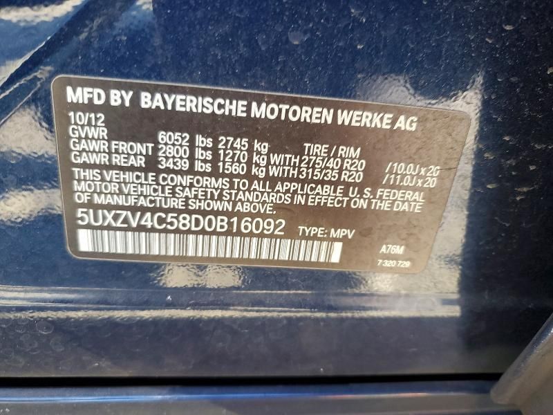 2013 BMW X5 Xdrive35i