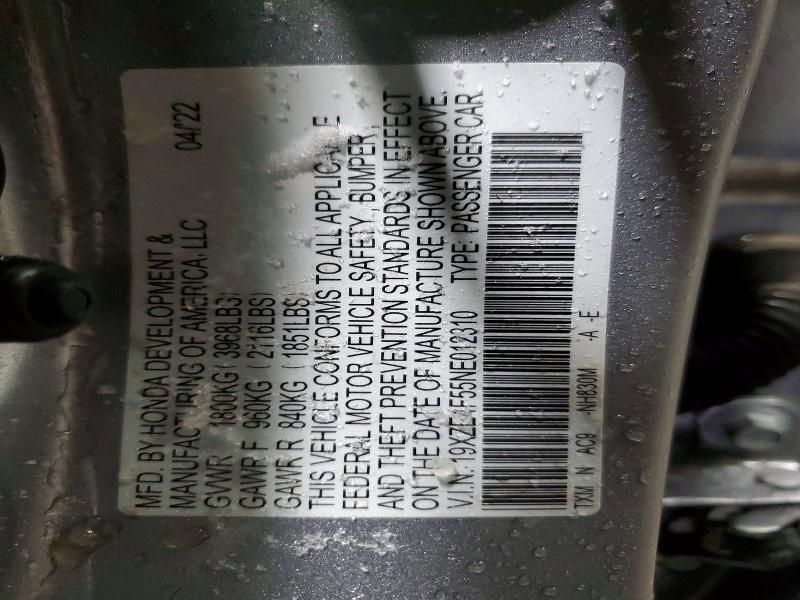 2022 Honda Insight ex