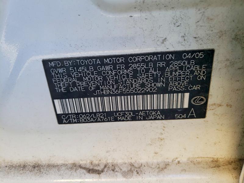 2005 Lexus Ls 430