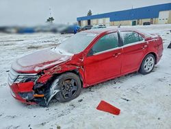 Salvage cars for sale from Copart Woodhaven, MI: 2010 Ford Fusion se