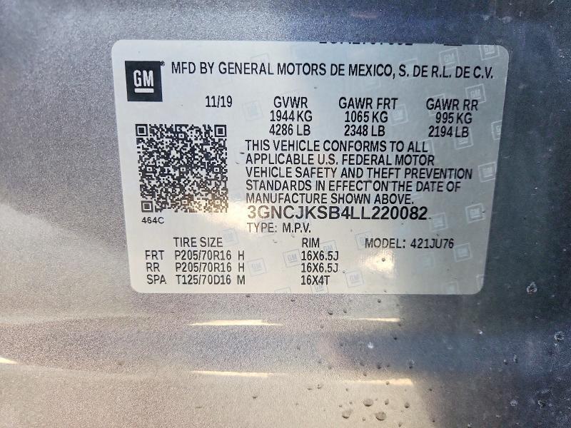 2020 Chevrolet Trax ls