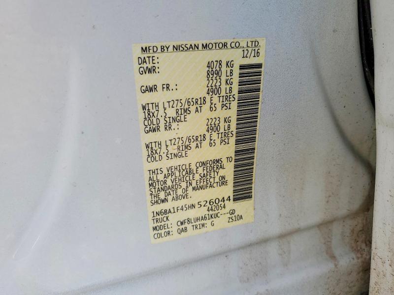 2017 Nissan Titan xd sl