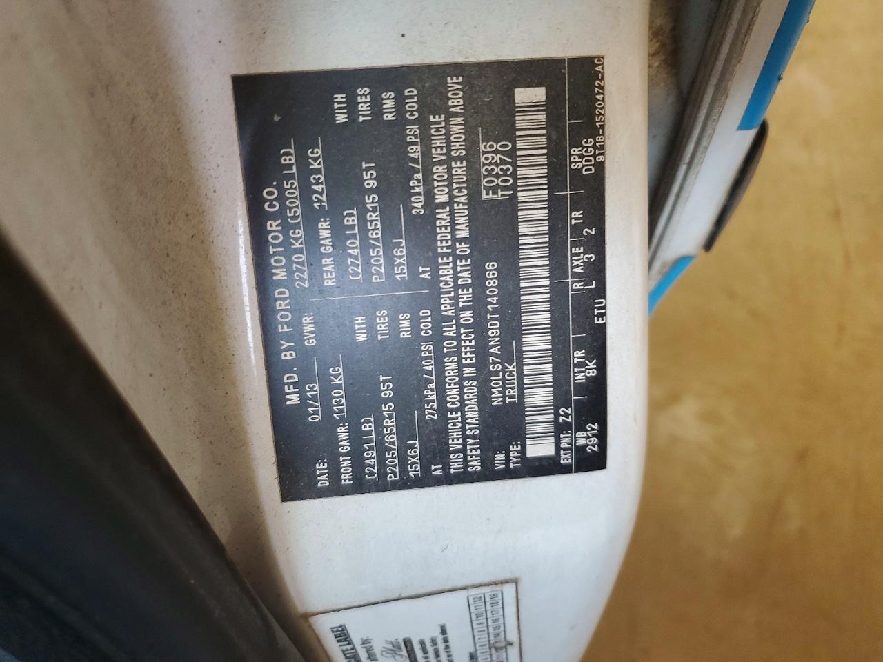 2013 Ford Transit Connect