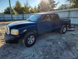 Dodge Dakota Quad slt salvage cars for sale: 2005 Dodge Dakota Quad slt
