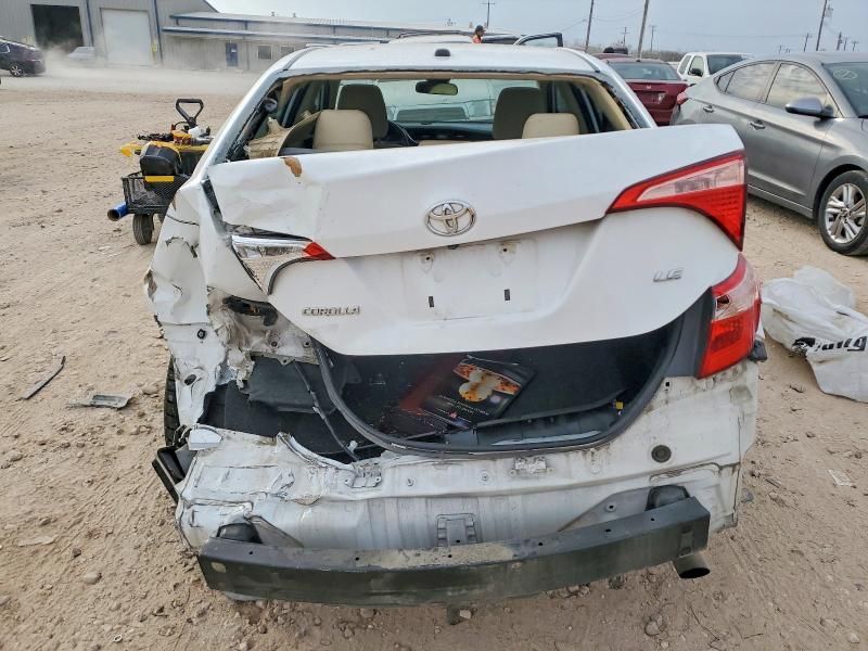 2018 Toyota Corolla l