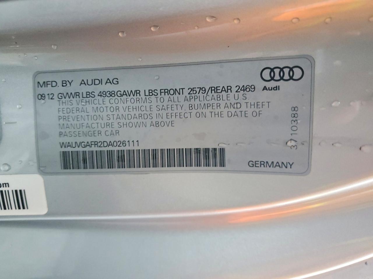 2013 Audi S5 Prestige