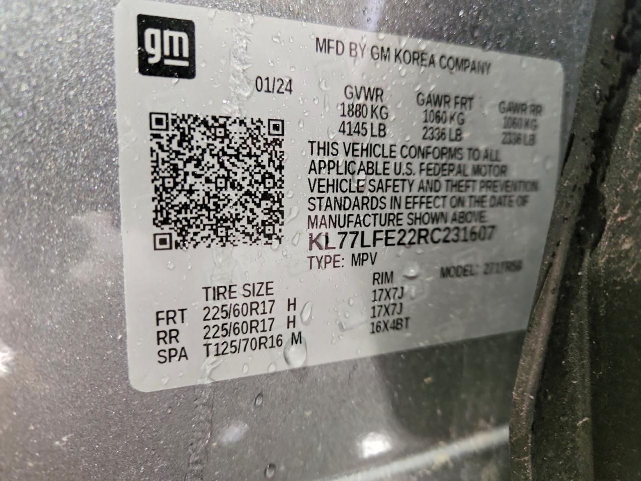 2024 Chevrolet Trax ls