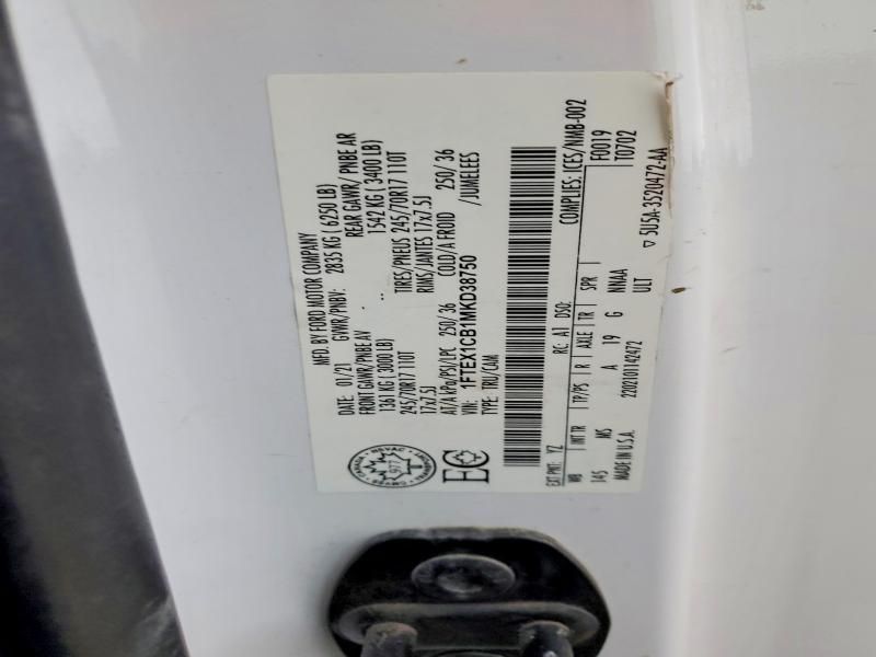 2021 Ford F150 Super Cab