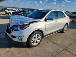Salvage cars for sale from Copart Grand Prairie, TX: 2020 Chevrolet Equinox Premier