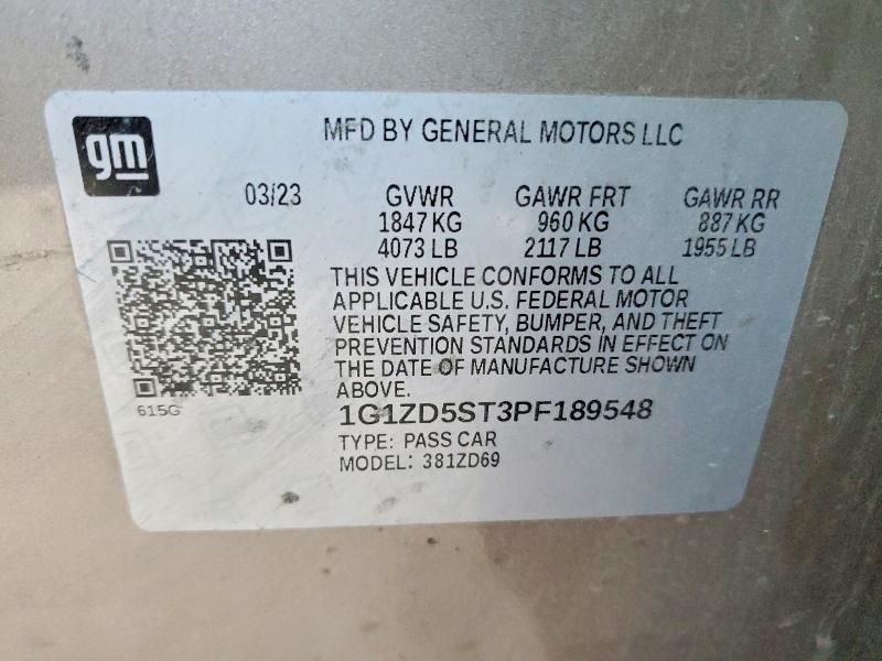 2023 Chevrolet Malibu lt