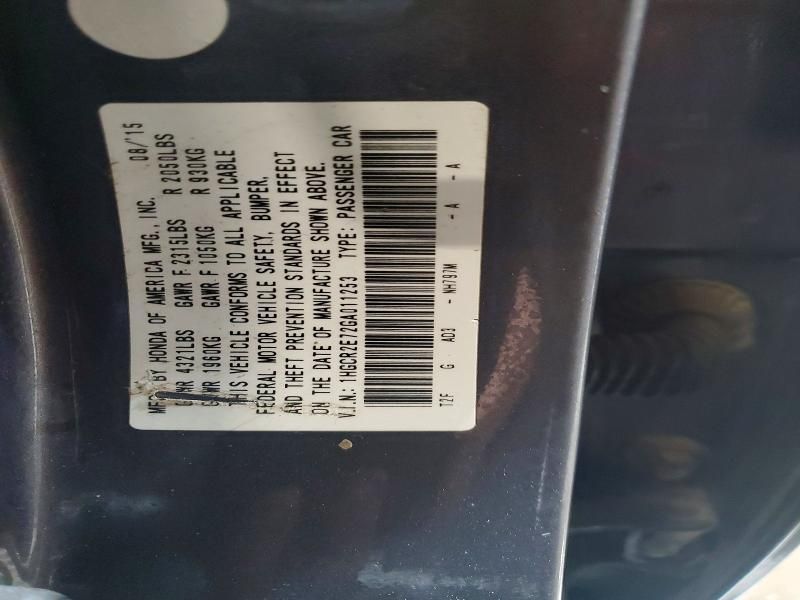 2016 Honda Accord ex