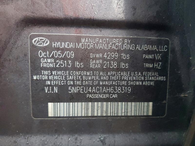 2010 Hyundai Sonata
