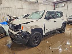 Jeep salvage cars for sale: 2018 Jeep Renegade Sport