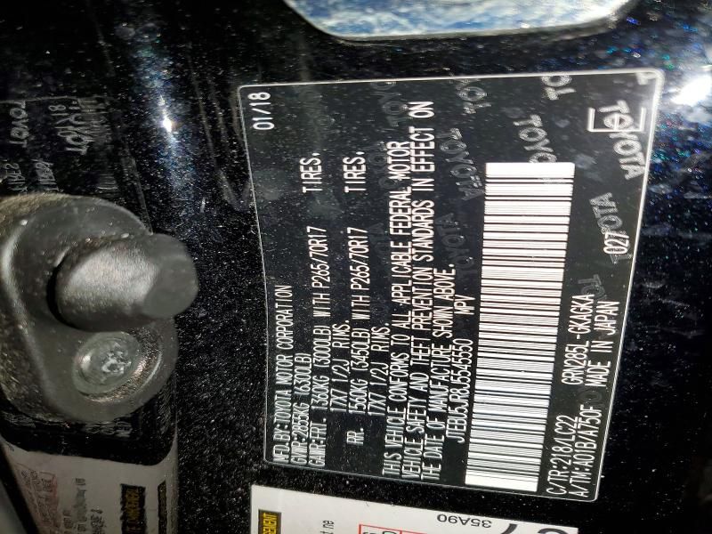 2018 Toyota 4runner Sr5/sr5 Premium