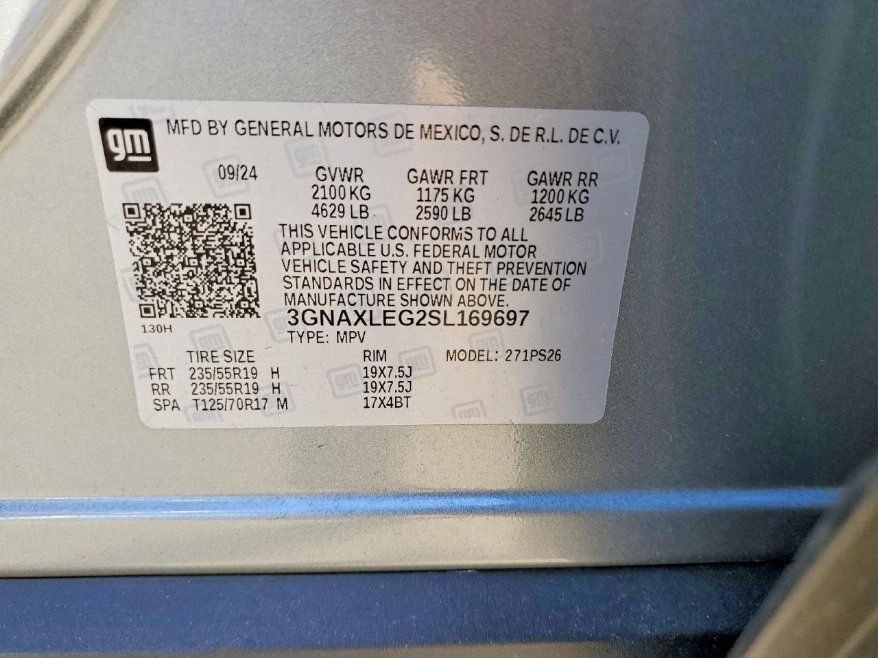 2025 Chevrolet Equinox rs