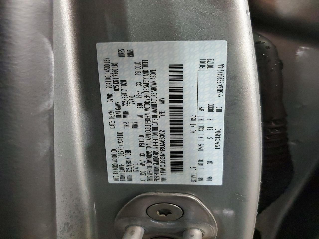 2024 Ford Escape Active