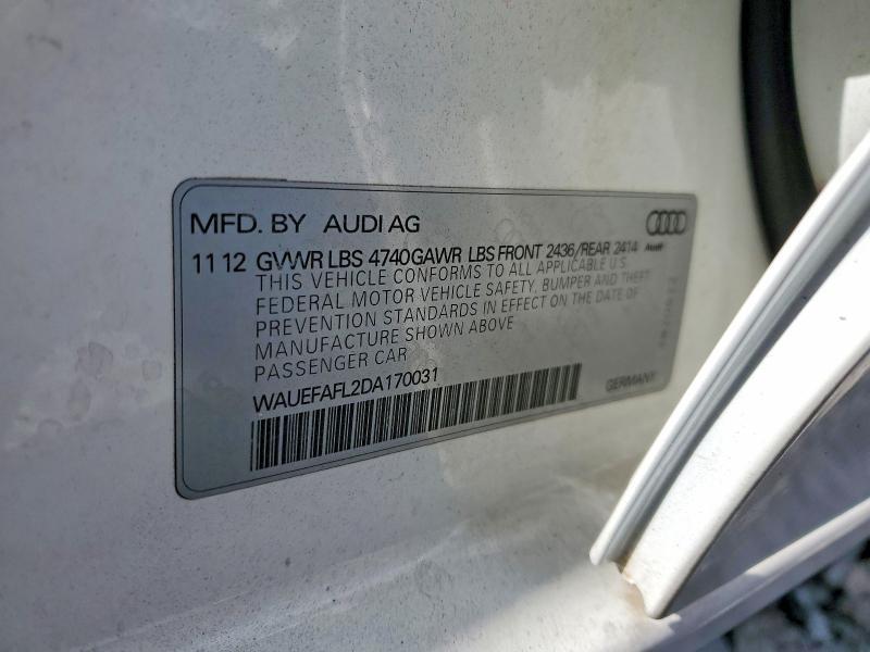 2013 Audi A4 Premium Plus