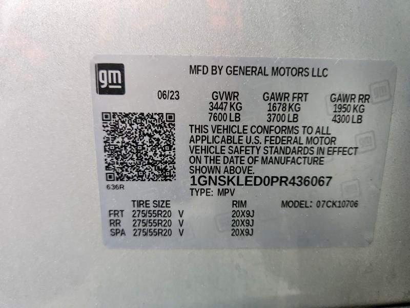 2023 Chevrolet Tahoe K1500