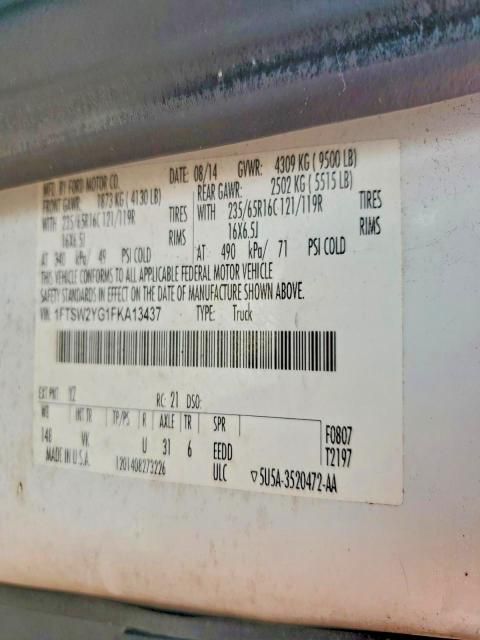 2015 Ford Transit 350 Delivery Van