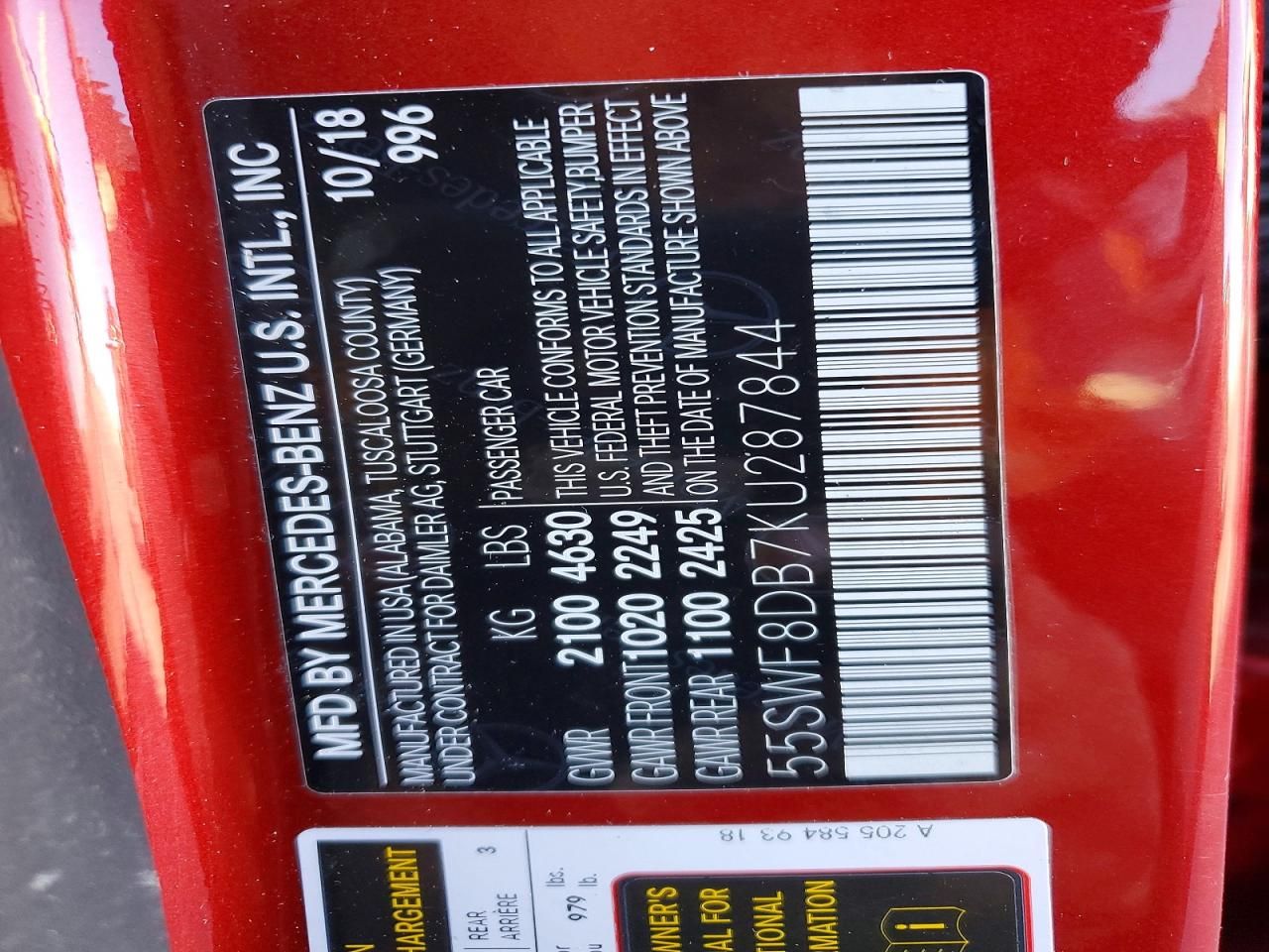 2019 Mercedes-Benz C300