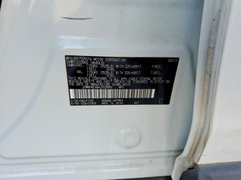 2017 Toyota Rav4 xle