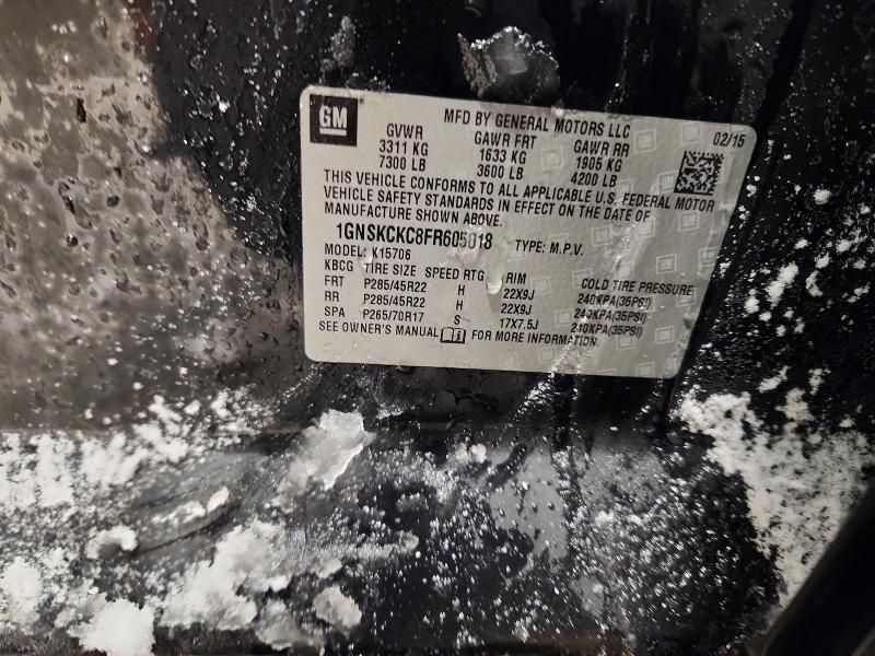 2015 Chevrolet Tahoe K1500 ltz