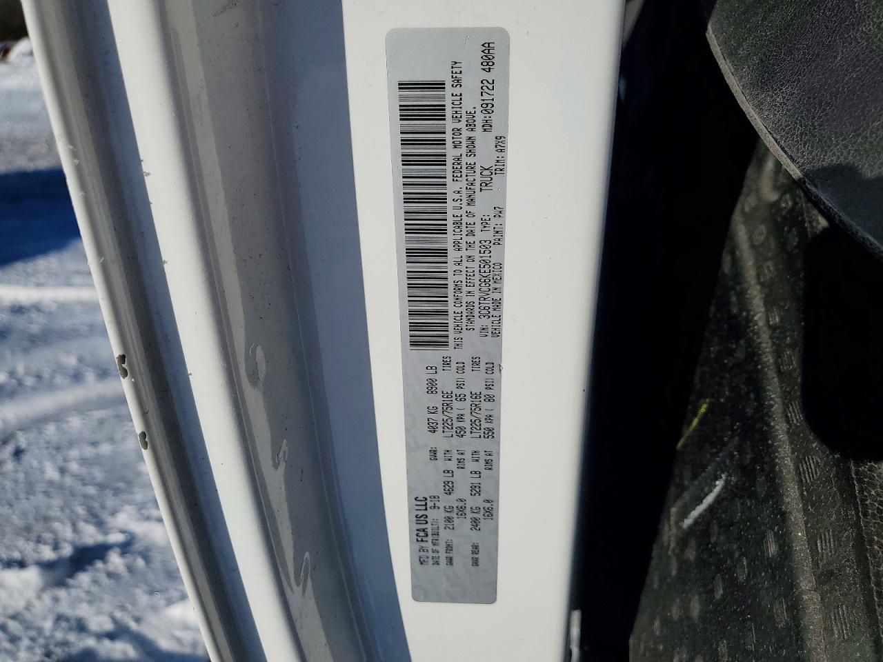 2019 Dodge RAM Promaster 2500 2500 High