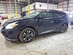 Niss Vehiculos salvage en venta: 2016 Niss Murano sv
