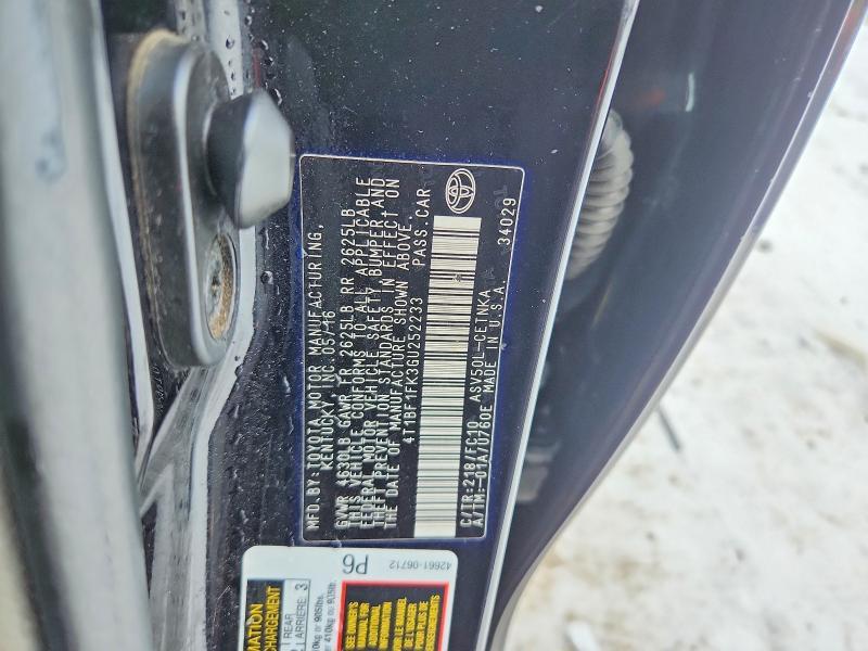 2016 Toyota Camry le