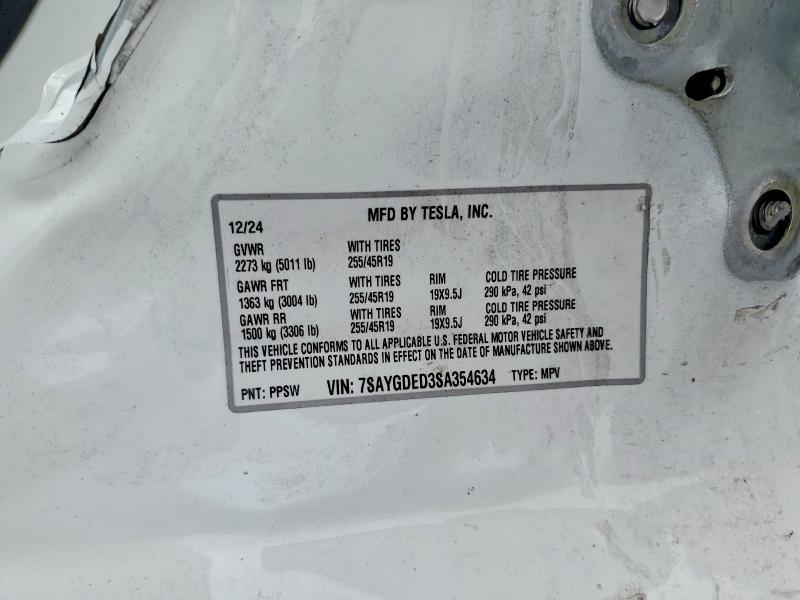 2025 Tesla Model y