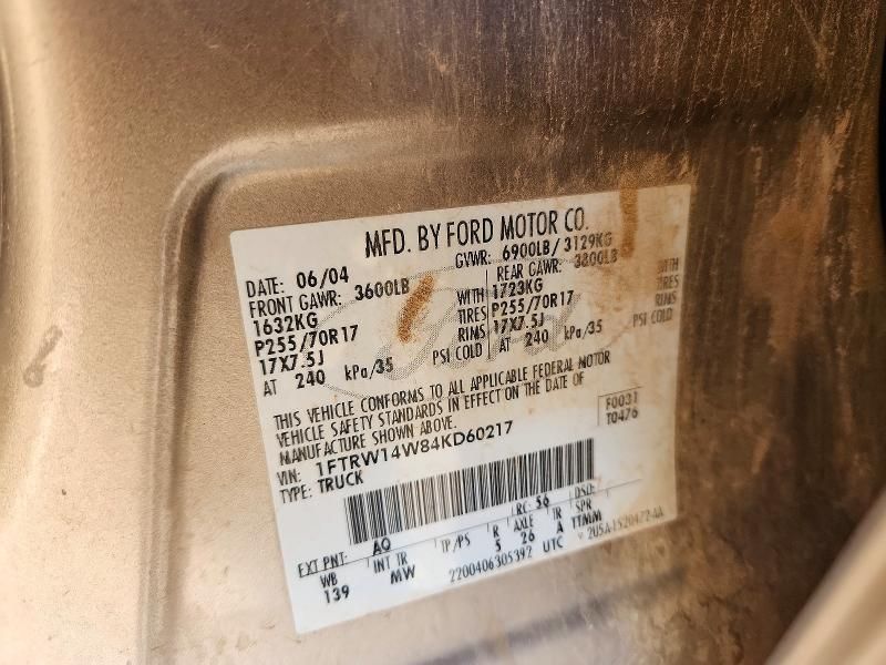 2004 Ford F150 Supercrew