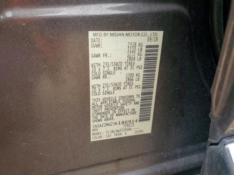 2018 Nissan Murano s