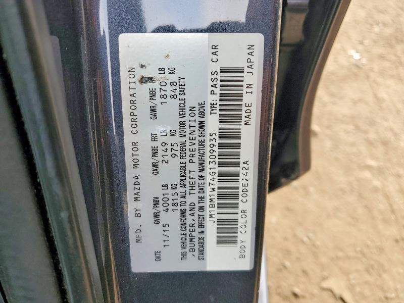 2016 Mazda 3 Touring