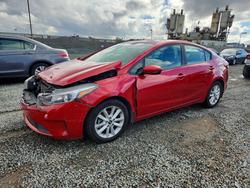 Salvage cars for sale from Copart San Diego, CA: 2017 KIA Forte s