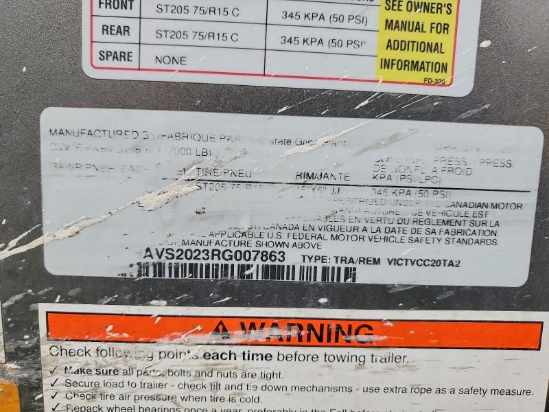 2024 Interstate VICTVCC20TA2 Enclosed Cargo Trailer