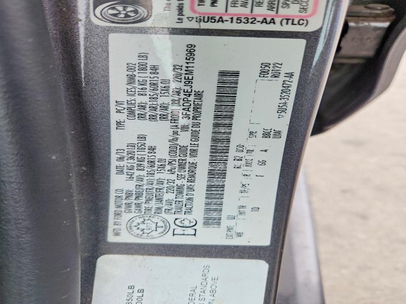 2014 Ford Fiesta se