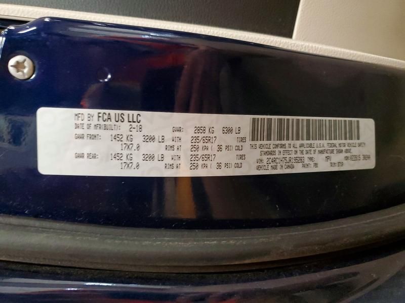 2018 Chrysler Pacifica Hybrid Touring Plus