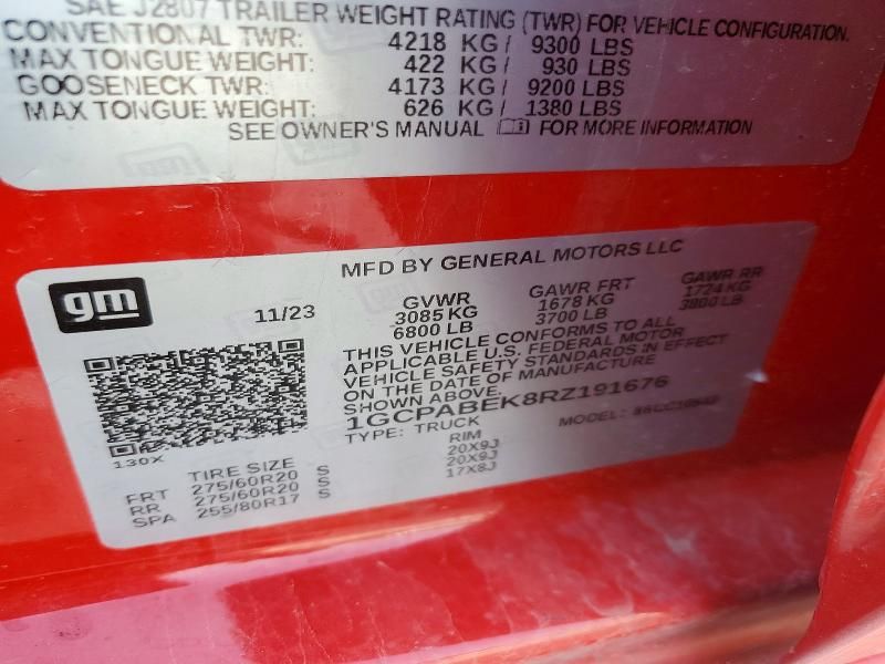 2024 Chevrolet Silverado C1500 Custom