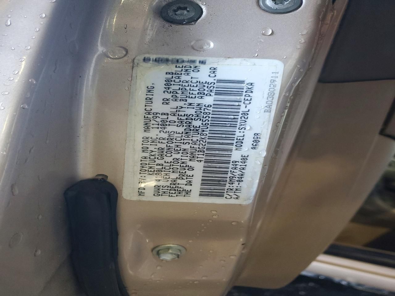 2000 Toyota Camry ce