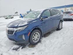 2022 Chevrolet Equinox lt en venta en Woodhaven, MI