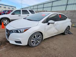 Salvage cars for sale from Copart Albuquerque, NM: 2021 Nissan Versa sv