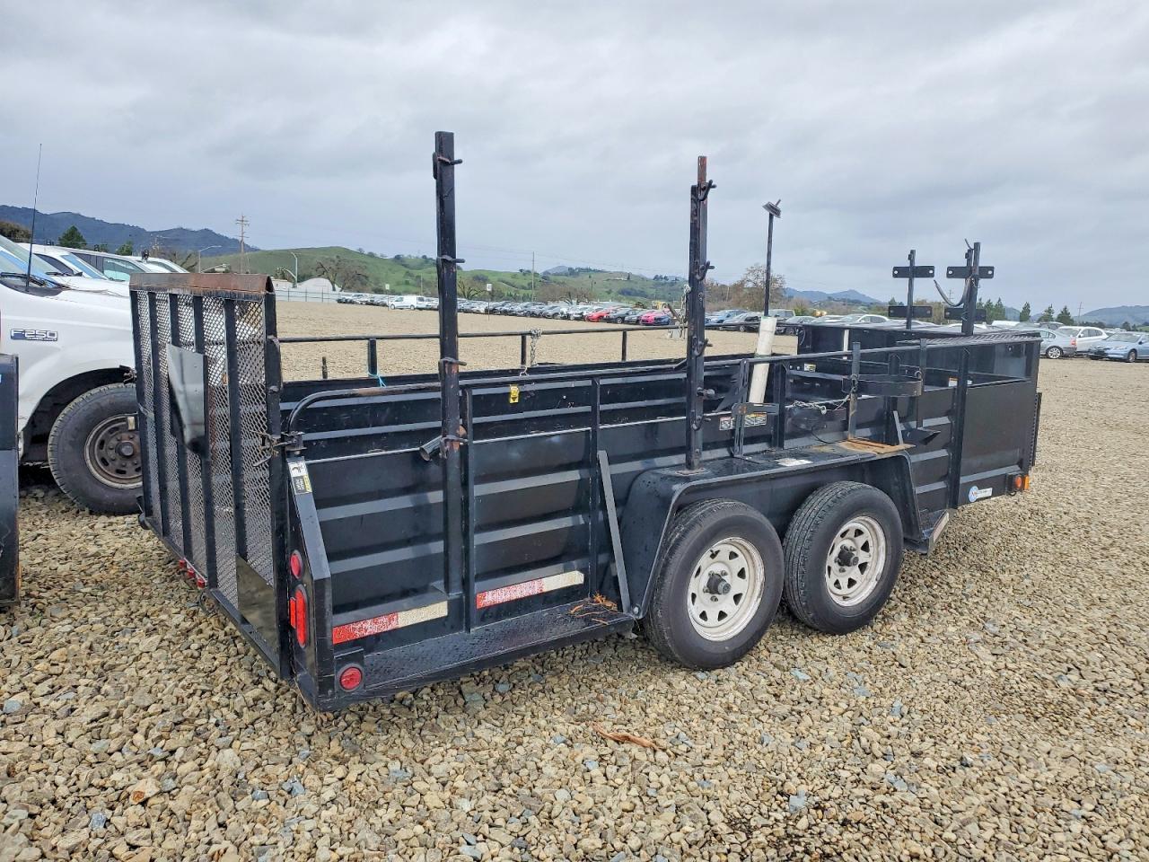 2017 Mlbt 2017 Marksman LSET80X14-70 Utility Trailer