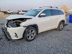 Vehiculos salvage en venta de Copart Brighton, CO: 2017 Toyota Highlander Limited